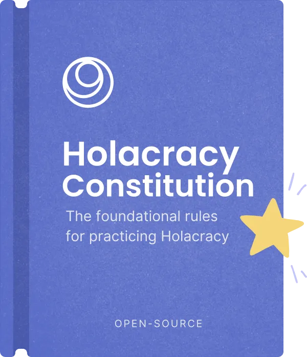 Holacracy constitution booklet